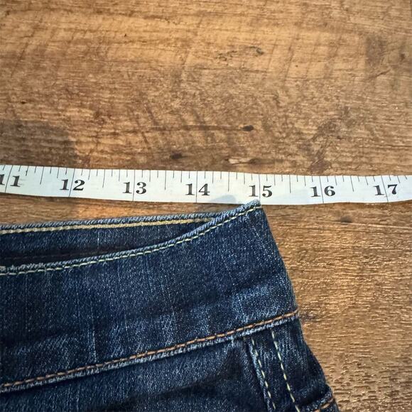 Lucky Brand Easy Rider Jeans 8/29 Dark Wash Straight Leg Western Cowgirl FLAWS - Picture 13 of 15